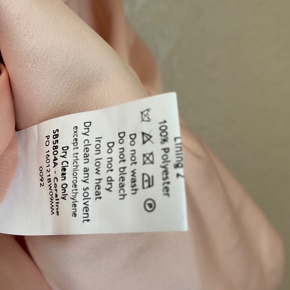 House Of CB 'Coraline' Blush Satin Corset Dress size Large - Picture 14 of 14